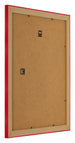 Marco de Fotos 55x65cm Rojo MDF Pisa Trasera Oblicuo | Yourdecoration.es
