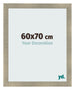 Marco de Fotos 60x70cm Dorado Vintage MDF Pisa Delantera Tamano | Yourdecoration.es