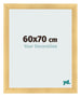Marco de Fotos 60x70cm Dorado Vintage MDF Pisa Delantera Tamano | Yourdecoration.es