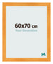 Marco de Fotos 60x70cm Naranja MDF Pisa Delantera Tamano | Yourdecoration.es