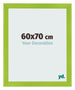 Marco de Fotos 60x70cm Verde MDF Pisa Delantera Tamano | Yourdecoration.es