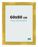 Marco de Fotos 60x80cm Dorado Vintage MDF Pisa Delantera Tamano | Yourdecoration.es