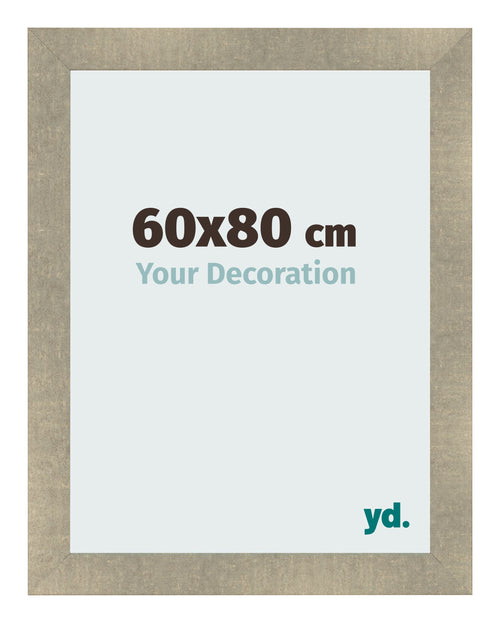 Marco de Fotos 60x80cm Dorado Vintage MDF Pisa Delantera Tamano | Yourdecoration.es