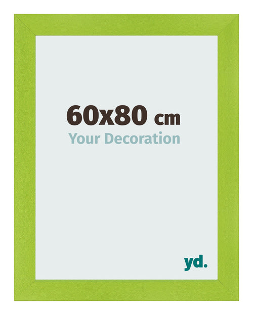 Marco de Fotos 60x80cm Verde MDF Pisa Delantera Tamano | Yourdecoration.es