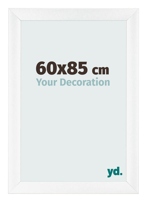 Marco de Fotos 60x85cm Blanco Vintage MDF Pisa Delantera Tamano | Yourdecoration.es