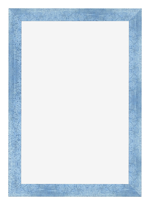 Marco de Fotos 60x90cm Claro Azul Barrido MDF Pisa Delantera | Yourdecoration.es