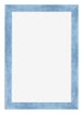 Marco de Fotos 60x90cm Claro Azul Barrido MDF Pisa Delantera | Yourdecoration.es