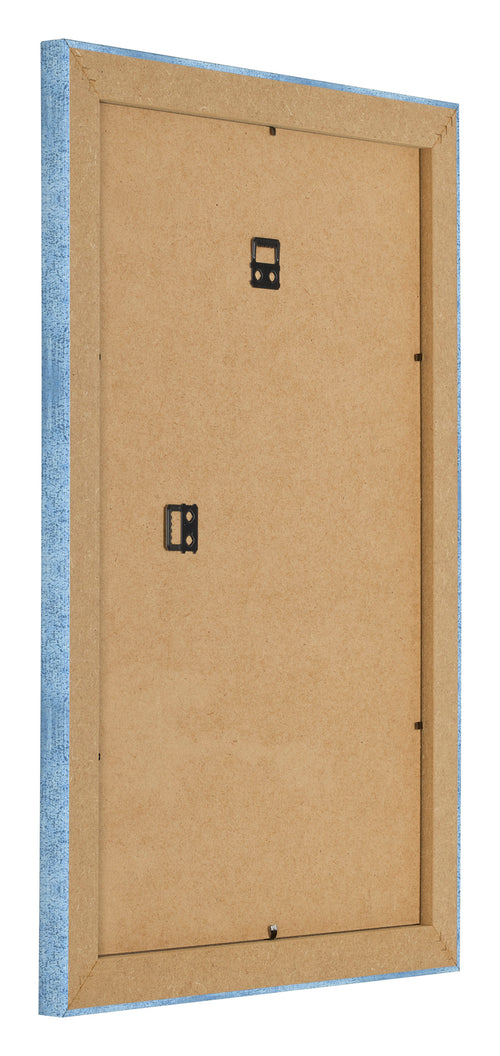 Marco de Fotos 60x90cm Claro Azul Barrido MDF Pisa Trasera Oblicuo | Yourdecoration.es