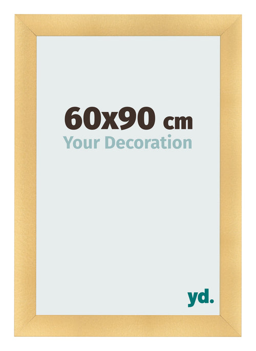 Marco de Fotos 60x90cm Dorado Vintage MDF Pisa Delantera Tamano | Yourdecoration.es