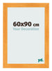 Marco de Fotos 60x90cm Naranja MDF Pisa Delantera Tamano | Yourdecoration.es
