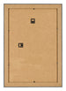 Marco de Fotos 60x90cm Negro Plateado Pulido MDF Pisa Trasera | Yourdecoration.es