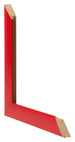 Marco de Fotos 60x90cm Rojo MDF Pisa Detalle Diametro | Yourdecoration.es