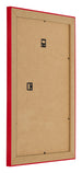 Marco de Fotos 60x90cm Rojo MDF Pisa Trasera Oblicuo | Yourdecoration.es
