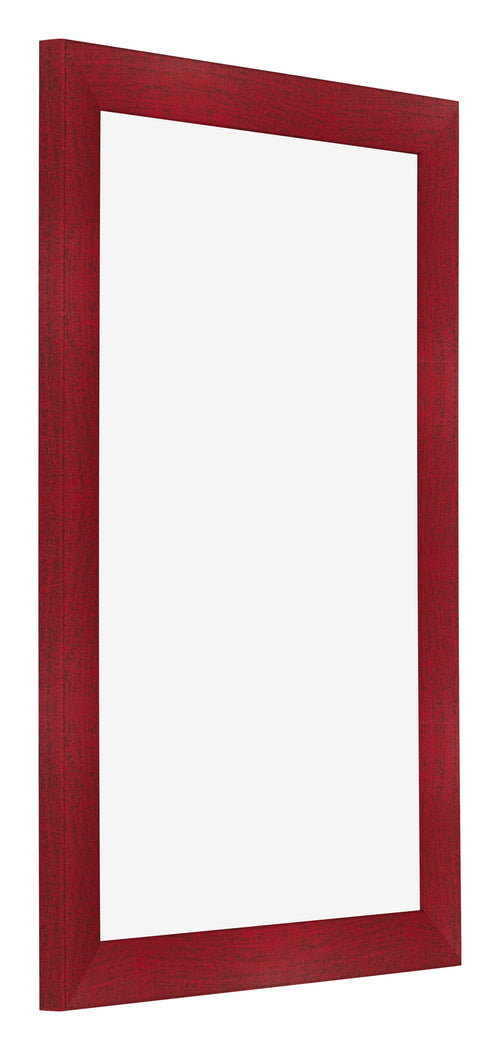 Marco de Fotos 60x90cm Vino Tinto Barrido MDF Pisa Delantera Oblicuo | Yourdecoration.es