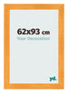 Marco de Fotos 62x93cm Naranja MDF Pisa Delantera Tamano | Yourdecoration.es