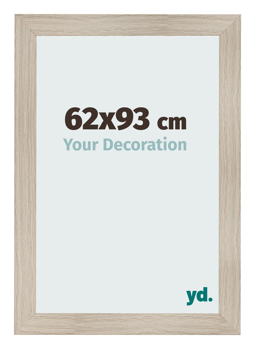 Marco de Fotos 62x93cm Roble Rustico MDF Pisa Delantera Tamano | Yourdecoration.es