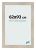 Marco de Fotos 62x93cm Roble Rustico MDF Pisa Delantera Tamano | Yourdecoration.es