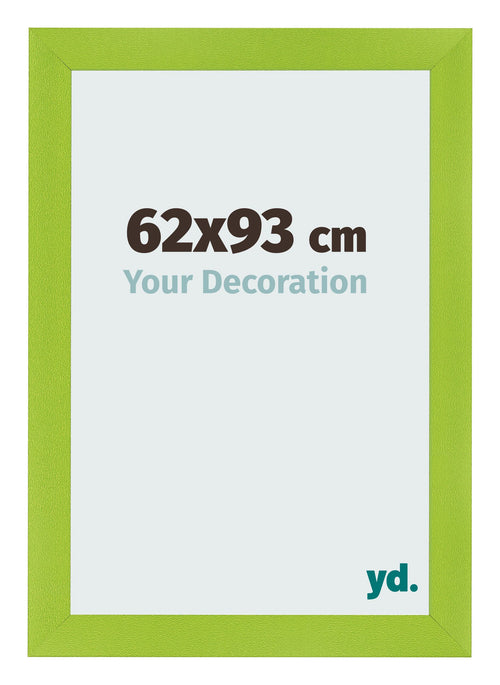 Marco de Fotos 62x93cm Verde MDF Pisa Delantera Tamano | Yourdecoration.es