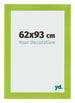 Marco de Fotos 62x93cm Verde MDF Pisa Delantera Tamano | Yourdecoration.es