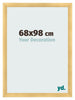 Marco de Fotos 68x98cm Dorado Vintage MDF Pisa Delantera Tamano | Yourdecoration.es