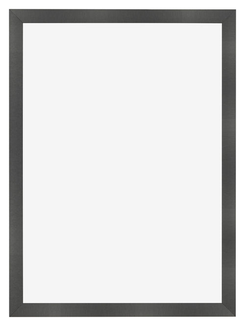 Marco de Fotos 68x98cm Negro Plateado Pulido MDF Pisa Delantera | Yourdecoration.es