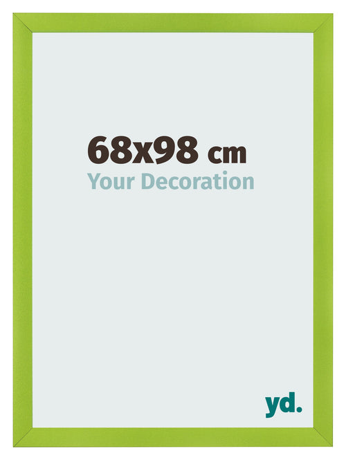 Marco de Fotos 68x98cm Verde MDF Pisa Delantera Tamano | Yourdecoration.es