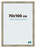 Marco de Fotos 70x100cm Dorado Vintage MDF Pisa Delantera Tamano | Yourdecoration.es