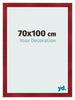 Marco de Fotos 70x100cm Vino Tinto Barrido MDF Pisa Delantera Tamano | Yourdecoration.es