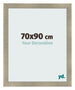 Marco de Fotos 70x90cm Dorado Vintage MDF Pisa Delantera Tamano | Yourdecoration.es