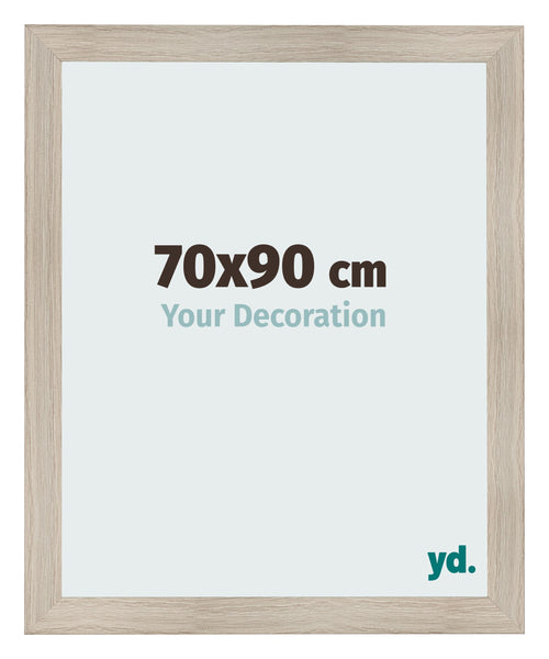Marco de Fotos 70x90cm Roble Rustico MDF Pisa Delantera Tamano | Yourdecoration.es
