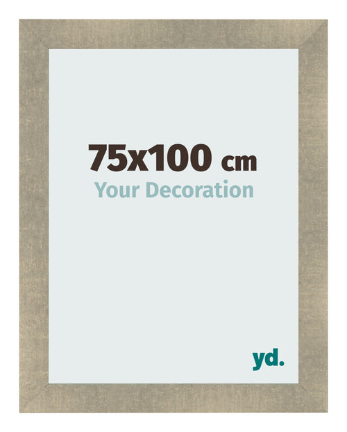 Marco de Fotos 75x100cm Dorado Vintage MDF Pisa Delantera Tamano | Yourdecoration.es
