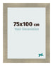 Marco de Fotos 75x100cm Dorado Vintage MDF Pisa Delantera Tamano | Yourdecoration.es