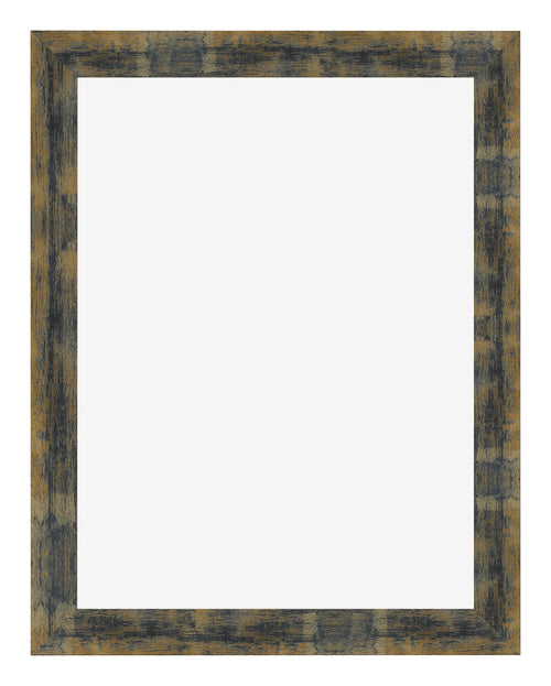 Marco de Fotos 75x98cm Azul Y Dorado Fusionado MDF Pisa Delantera | Yourdecoration.es