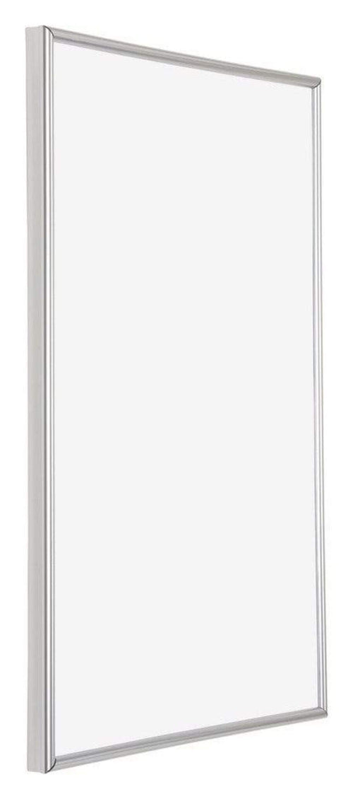 Marco de Poster 61x91 5cm Plateado Plastico Parte delantera Oblicuo | Yourdecoration.es