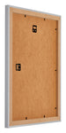 Marco de Poster MDF 60x80 Mate Plateado Parte trasera Oblicuo | Yourdecoration.es