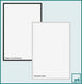 Marco de Fotos 21x30 cm - Plateado Mate - Aluminio - Miami