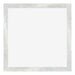 Mura MDF Marco de Fotos 20x20cm Plateado brillante vintage Parte delantera | Yourdecoration.es