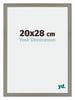 Mura MDF Marco de Fotos 20x28cm Gris Parte delantera Tamano | Yourdecoration.es