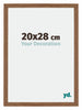 Mura MDF Marco de Fotos 20x28cm Roble Rustiek Parte delantera Tamano | Yourdecoration.es