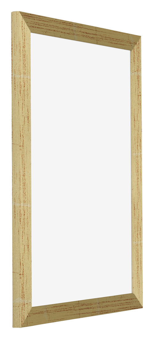 Mura MDF Marco de Fotos 20x30cm Dorado brillante Parte delantera Oblicuo | Yourdecoration.es