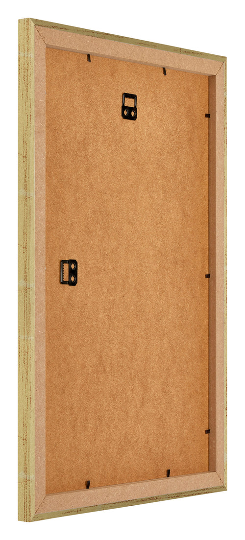 Mura MDF Marco de Fotos 20x30cm Dorado brillante Parte trasera Oblicuo | Yourdecoration.es