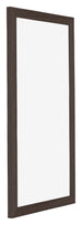 Mura MDF Marco de Fotos 20x40cm Roble Donker Parte delantera Oblicuo | Yourdecoration.es