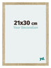 Mura MDF Marco de Fotos 21x30cm Sonoma Roble Parte delantera Tamano | Yourdecoration.es