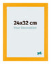 Mura MDF Marco de Fotos 24x32cm Amarillo Delantera Tamano | Yourdecoration.es