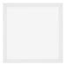 Mura MDF Marco de Fotos 25x25cm Blanco muy brillante Parte delantera | Yourdecoration.es