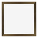 Mura MDF Marco de Fotos 25x25cm Decoracion de bronce Parte delantera | Yourdecoration.es