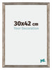 Mura MDF Marco de Fotos 30x42cm Metal vintage Parte delantera Tamano | Yourdecoration.es