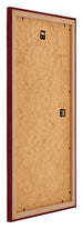 Mura MDF Marco de Fotos 30x60cm Vino tinto barrido Parte trasera Oblicuo | Yourdecoration.es