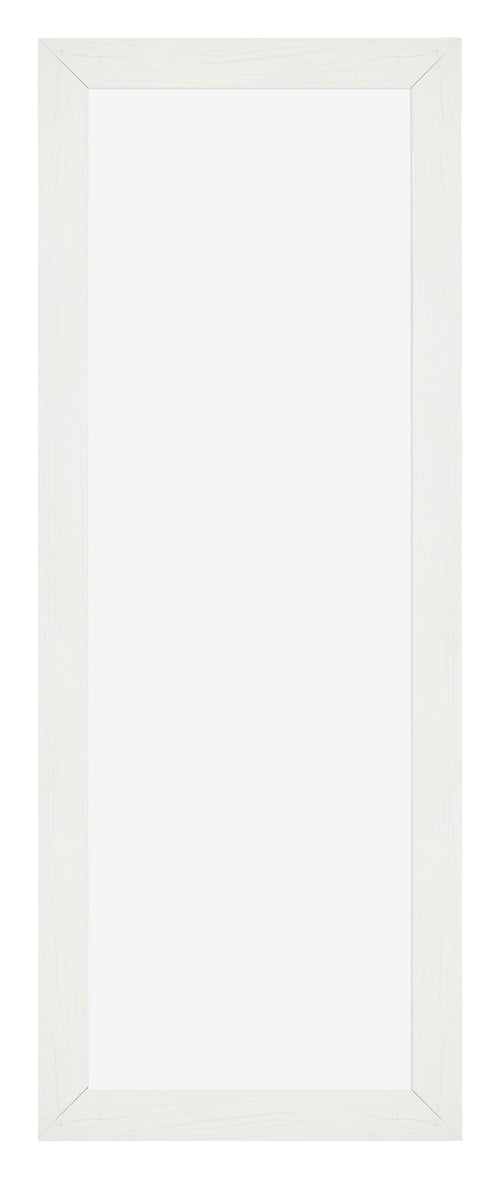 Mura MDF Marco de Fotos 33x98cm Blanco Barrido Delantera | Yourdecoration.es
