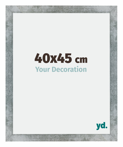 Mura MDF Marco de Fotos 40x45cm Hierro barrido Parte delantera Tamano | Yourdecoration.es